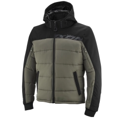 Ixon Aspen jakke Sort/Khaki L Urban style med Z-liner Drymesh membran